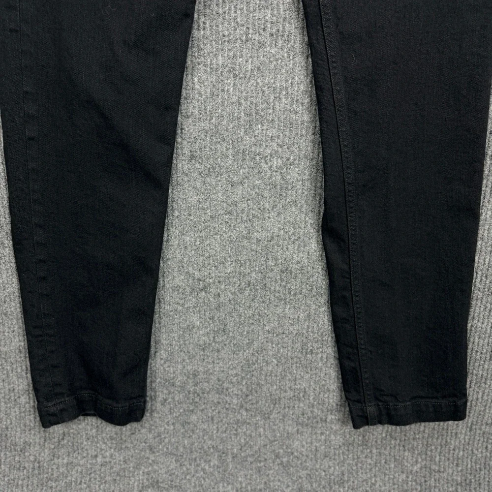 Palm Angels Denim Jeans Men 34 Black Streetwear Luxury Goth PMYA020R20659028